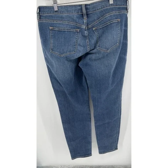 J. Crew Stretch Skinny Stretch Jeans 32x28 Blue Denim B8320‎ - Picture 3 of 3